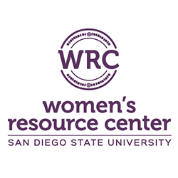 women's resource center round logo in purple