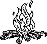 logo: Aztec CORE campfire