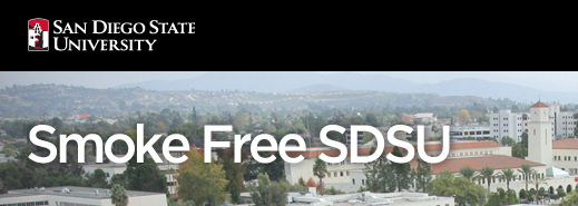graphic: Smoke Free SDSU