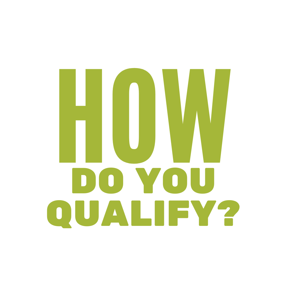 large text stating how do you qualify for calfresh