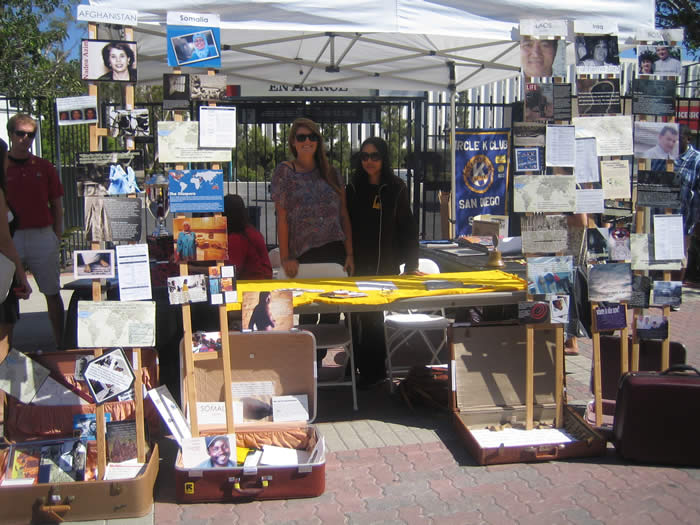 photo of student org booth